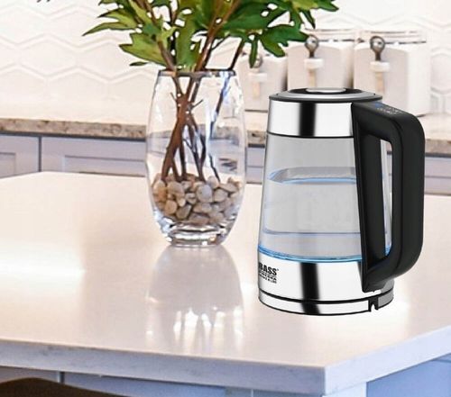 CZAJNIK ELEKTRYCZNY 1,7L 2200W REG TEMP 40-100°C SZKLANY BEZPRZEWODOWY na Arena.pl