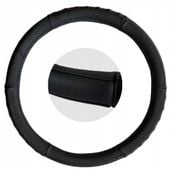 POKROWIEC NA KIEROWNICE NAŁADKA SKÓRA 37-39 cm