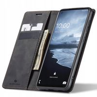 ETUI Z KLAPKĄ DO GALAXY A21S SKÓRZANE PORTFEL CASE POKROWIEC ZAMYKANE