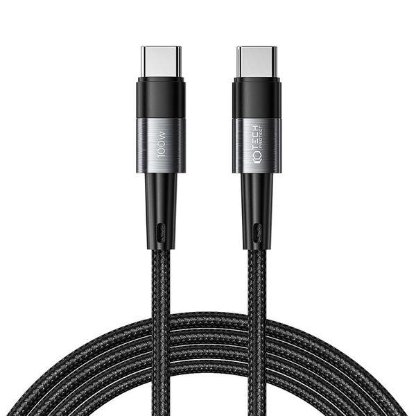 TECH-PROTECT ULTRABOOST TYPE-C CABLE PD100W/5A 200CM GREY zdjęcie 1
