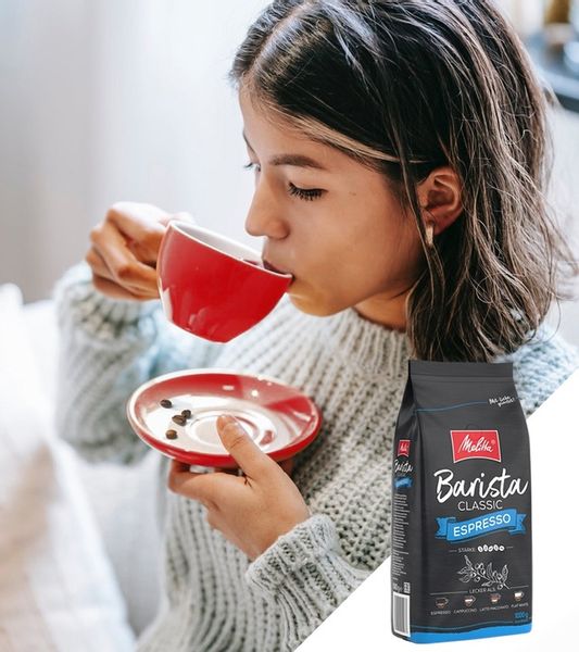 Kawa ziarnista MELITTA BARISTA ESPRESSO 1kg | intensywna Arabica / Robusta zdjęcie 4