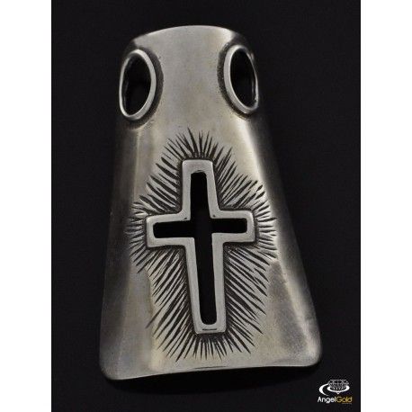 SREBRNY MEDALIK Z KRZYŻEM PRÓBA SREBRA 925 na Arena.pl