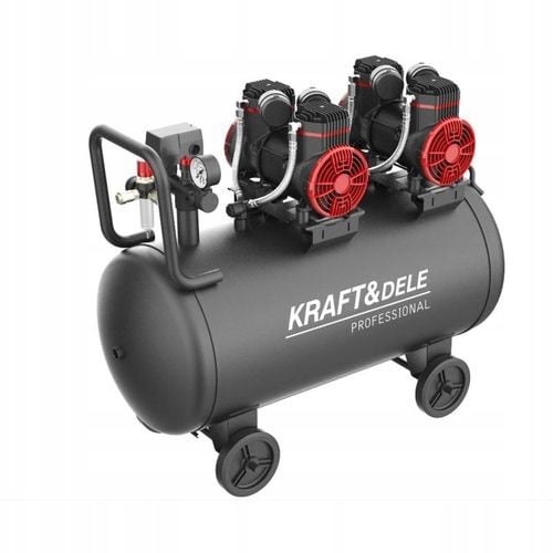 KOMPRESOR 100L CICHY BEZOLEJOWY 4 TŁOKI 2 POMPY SPREŻARKA 230V na Arena.pl