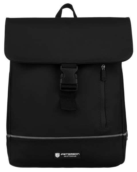plecak peterson pu ptn eb97-6519 black zdjęcie 2