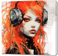 Obraz 90x90cm Rytm Metropolii