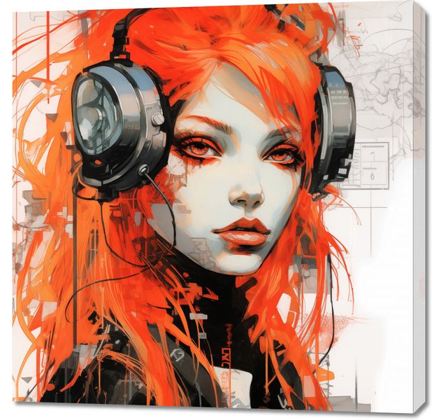 Obraz 90x90cm Rytm Metropolii zdjęcie 1