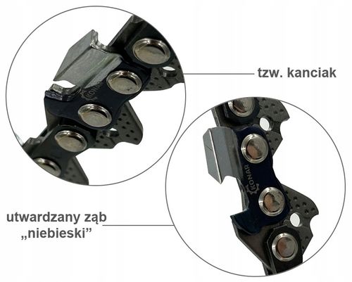 ŁAŃCUCH KONAR 325 1,5mm 64 ogniwa WZMACNIANY na Arena.pl