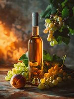 Plakat 15x20cm Bursztynowe Wino