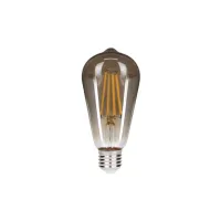 Żarówka LED E27 6W 2200K dymiona do dekoracji i wnętrz