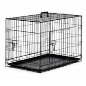 klatka kennelowa metalowa kojec dla psa kota, l 91x60x67cm kot33