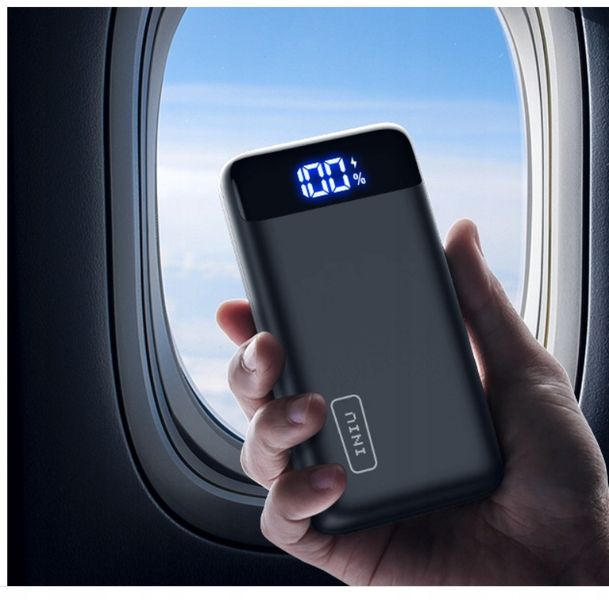 Powerbank INIU 20000 mAh czarny zdjęcie 3