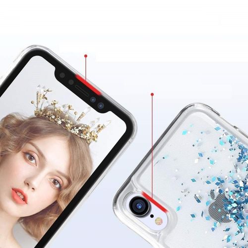 Etui Liquid Iphone X Niebieskie na Arena.pl