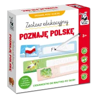 Poznaję Polskę. Książka + puzzle do pisania