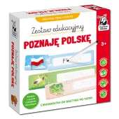 Poznaję Polskę. Książka + puzzle do pisania