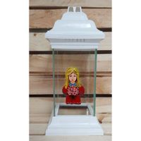 Znicz Ręcznie Malowany - Kochanej Mamie