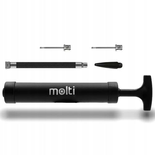 POMPKA RĘCZNA DO POMPOWANIA PIŁEK + WĘŻYK ELASTYCZNY IGŁY UNIWERSALNA MOCNA na Arena.pl