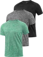 Koszulka Męska Sportowa Zestaw 3 Sztuki Szybkoschnąca na Siłownię M 3szt