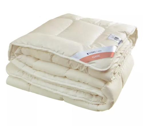 Kołdra całoroczna 135x200cm CLASSIC Kremowa | Senna Home na Arena.pl