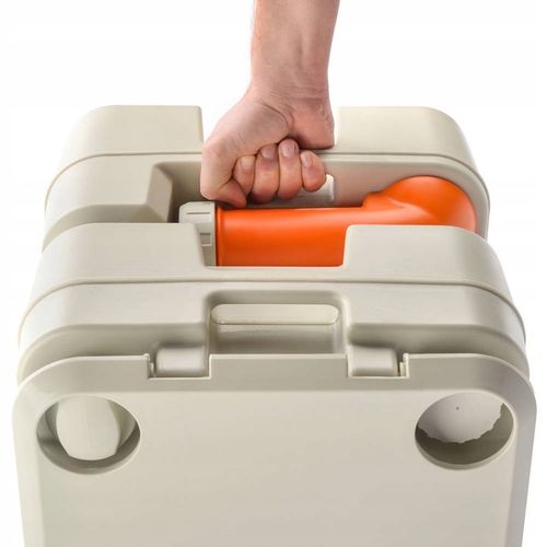 Toaleta turystyczna WC przenośna ze spłuczką działka budowa kemping METEOR na Arena.pl