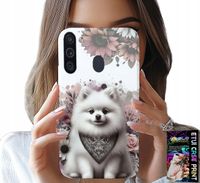 ETUI DO SAMSUNG GALAXY A21 - POMERANIAN, SZPIC MINIATUROWY, RASY PSÓW