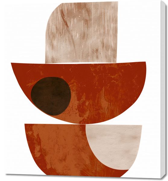 Obraz 90x100cm Ziemista Warstwa zdjęcie 1