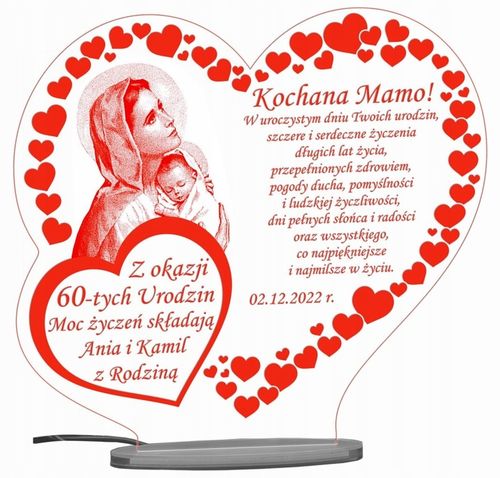 18 50 60 70 80 90 URODZINY STATUETKA PREZENT LED na Arena.pl