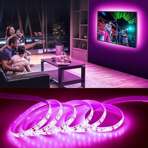 ZESTAW 5 METRÓW TAŚMY LED RGB + pilot na Arena.pl