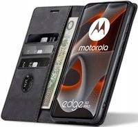 ETUI SKÓRZANE MAGNETYCZNE DO MOTOROLA EDGE 50 PRO
