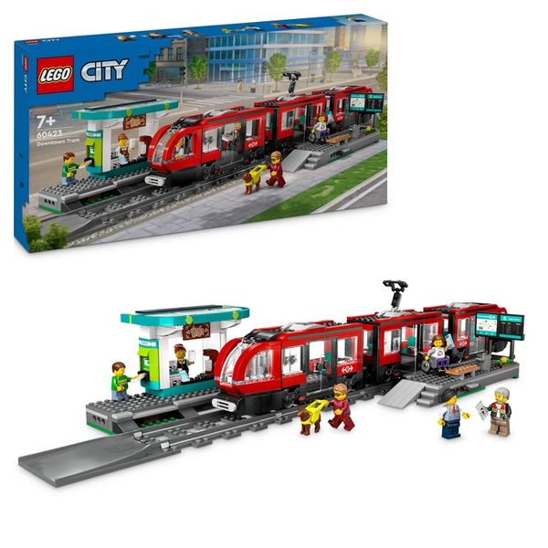 LEGO City 60423 Tramwaj miejski ze stacją Miasto zdjęcie 10