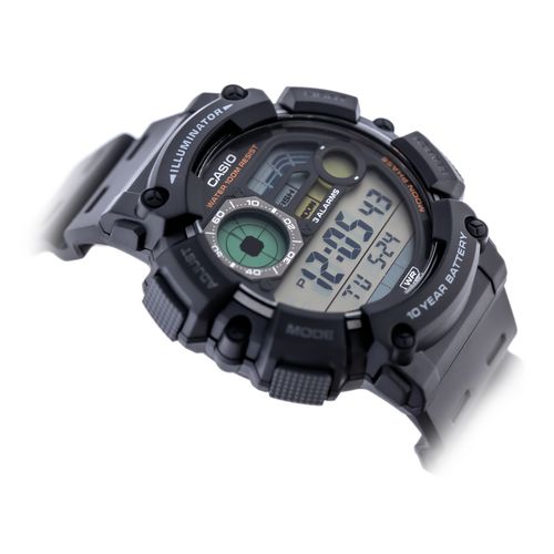 ZEGAREK MĘSKI CASIO Digital Moonphase  WS-1500H-1A + BOX na Arena.pl