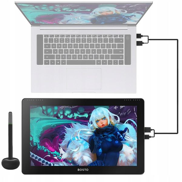 Tablet graficzny BOSTO 16HD 15.6'' LCD z piórem zdjęcie 11