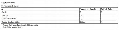 Arizona Natural EDTA 100 kapsułek Chelatacja na Arena.pl