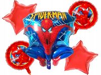 ZESTAW FOLIOWYCH BALONÓW SPIDER-MAN DEKORACJA URODZINOWA