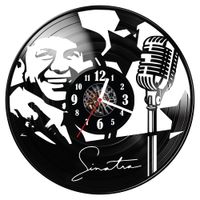 Zegar ścienny z płyty winylowej Frank Sinatra 466.14