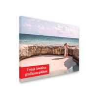 FOTO OBRAZ na płótnie z twojego zdjęcia 60x40 cm
