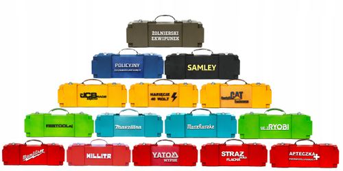 Skrzynka na butelkę prezent dla operatora koparki JCB podziekowanie na Arena.pl