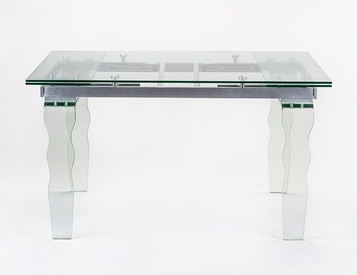 Stół szklany VENDOME CLEAR 140/200 na Arena.pl