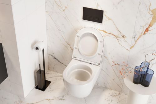 Aurro przycisk spłukujący do stelaża podtynkowego WC Shiro 2.0, czarny soft na Arena.pl