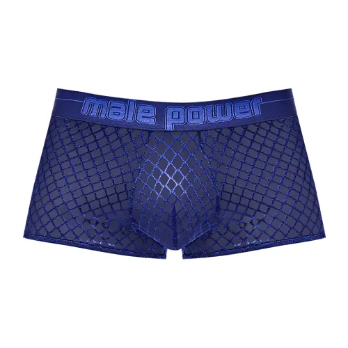 male power diamond mesh mini szorty l czarne z dwukolorowym pasem na Arena.pl