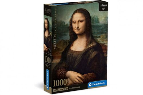 Puzzle 1000 Elementów Compact Museum Leonardo - Gioconda na Arena.pl