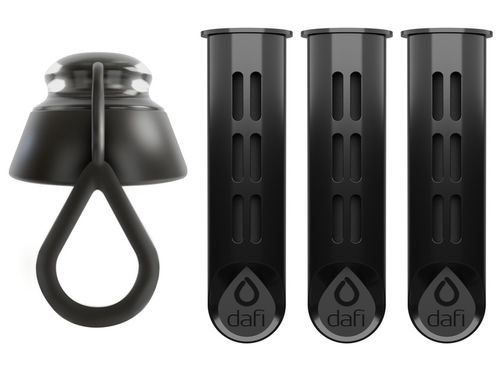 Wkład filtrujący do butelki DAFI Soft i Solid (3szt.) + nakrętka na Arena.pl