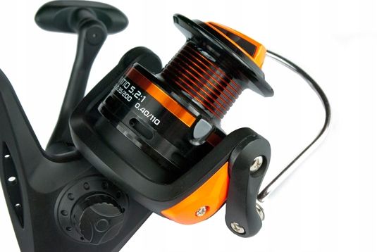 ZESTAW wędkarski SPINNING jaxon WĘDKA 2,4m kołowrotek +58 elementów Z45 zdjęcie 12