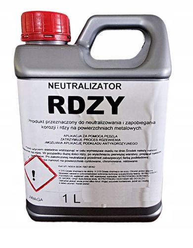 Neutralizator Rdzy / Odrdzewiacz 1l na Arena.pl