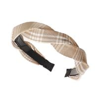 opaska turban pleciona krata o434