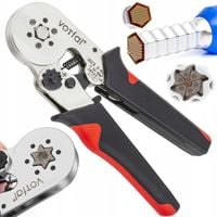 ZACISKARKA PRASKA TULEJEK DO KABLI SZEŚCIOKĄTNA 6 KĄT