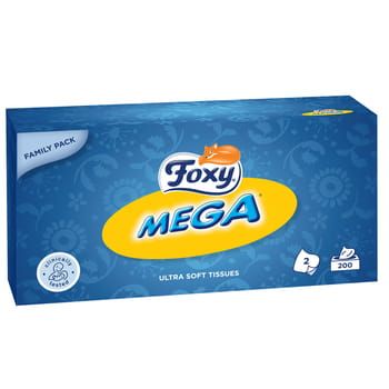 Chusteczka Kosmetyczna Foxy Mega 200 Szt. na Arena.pl