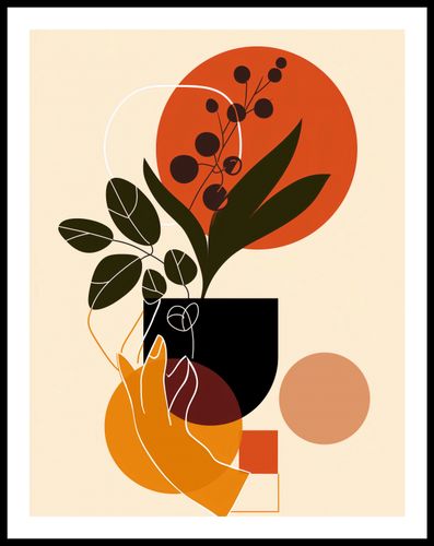 Plakat 50x65cm Dotyk Naturalności na Arena.pl