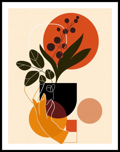 Plakat 50x65cm Dotyk Naturalności zdjęcie 3