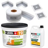 Hydroizolacja Folia 12kg Taśma 10m Grunt 5l Zestaw