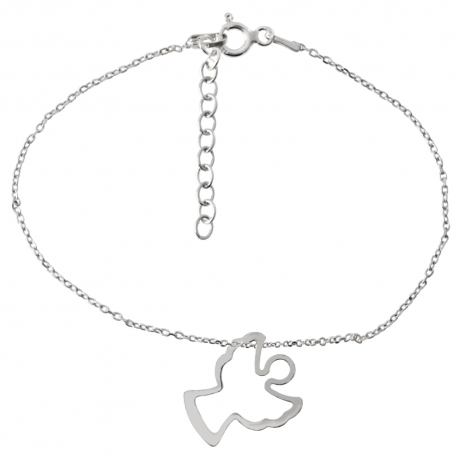 SREBRNY KOMPLET CELEBRYTKI ANIOŁEK SREBRO PRÓBY 925 na Arena.pl